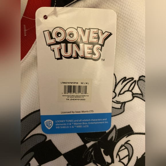 Looney Tunes Athletic Men’s Long Sleeve Graphic Design T-Shirt Size M - Picture 7 of 10